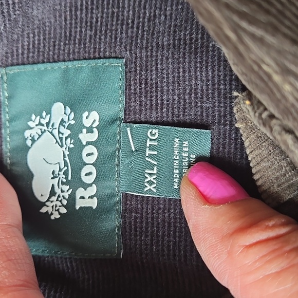 Roots Cord Work Shirt Sz XXL - Picture 6 of 9